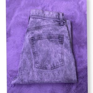 Light grey jeans, little baggy, cool